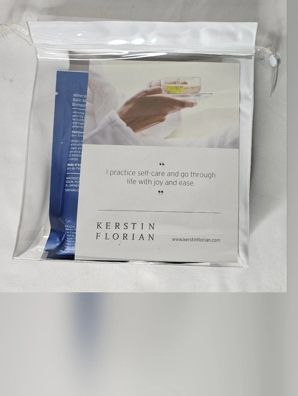 Kerstin Florian Spa Travel Set Neroli Water Chamomile Body Lotion Gel Foot Balm